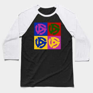 Vinyl 45 RPM Pop Art Baseball T-Shirt